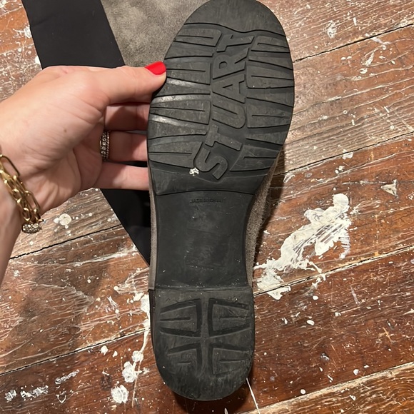 Size 7 1/2 grey suede over the knee boot - Picture 7 of 13